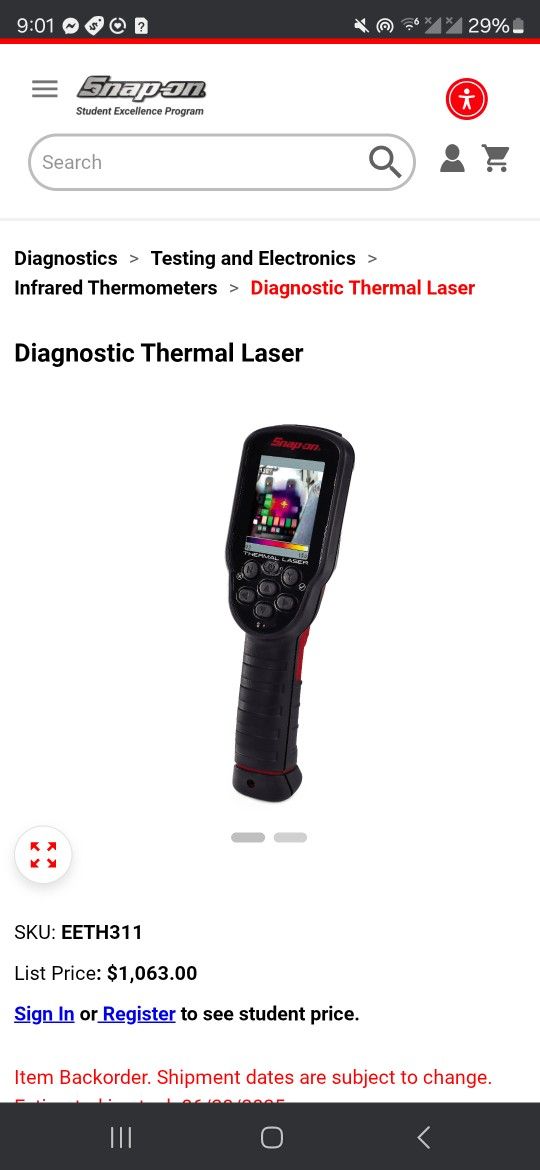 Snap-on Thermogun