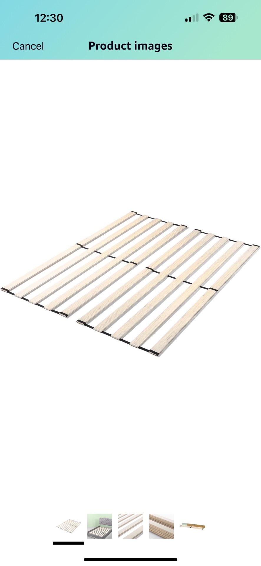 ZINUS Vertical Wood Support Slats for KING Bed Frame / Bunkie Board / Box