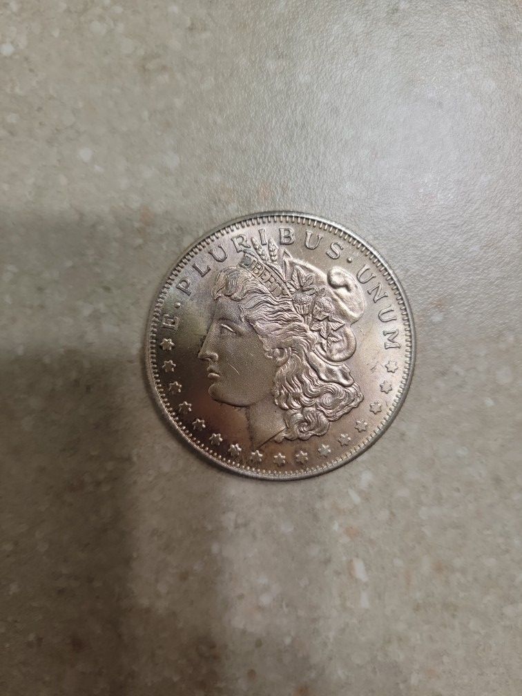 Morgan Silver Dollar Design 1 Oz 999 Silver Coin