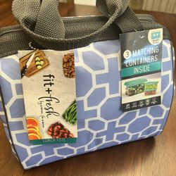 Fit + Fresh Insulated Lunch Bag