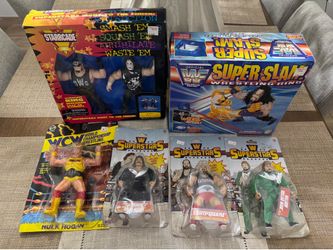 Vintage WWF and WCW Figures