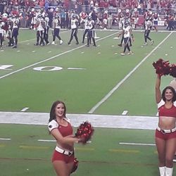 Cincinnati Bengals @ Arizona Cardinals Row 3 Lowers Pair