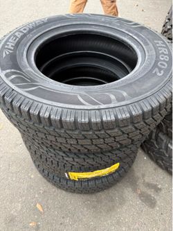 245/70R16 SET OF 4 NEW TIRES WITH INSTALLATION AND BALANCING