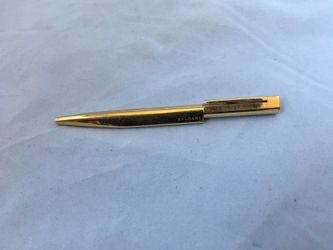 Bvlgari Eccentric Gold Plated Pen Bulgari Luxury