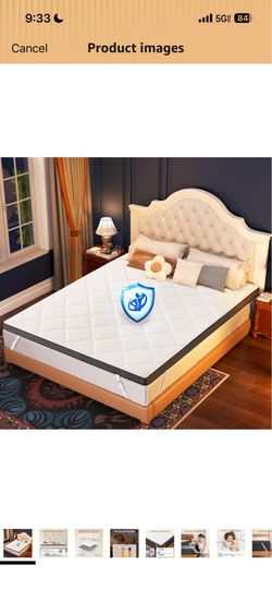 Glendan Firm Mattress Topper King