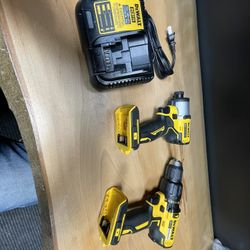 Brand New Dewalt Brushless Impact And Drill With Charger