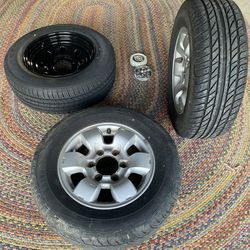 3 Tires with rims