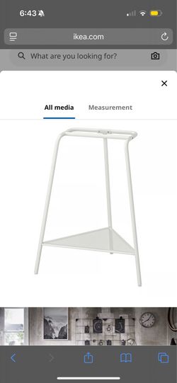 2 IKEA Tillslag Trestle Legs