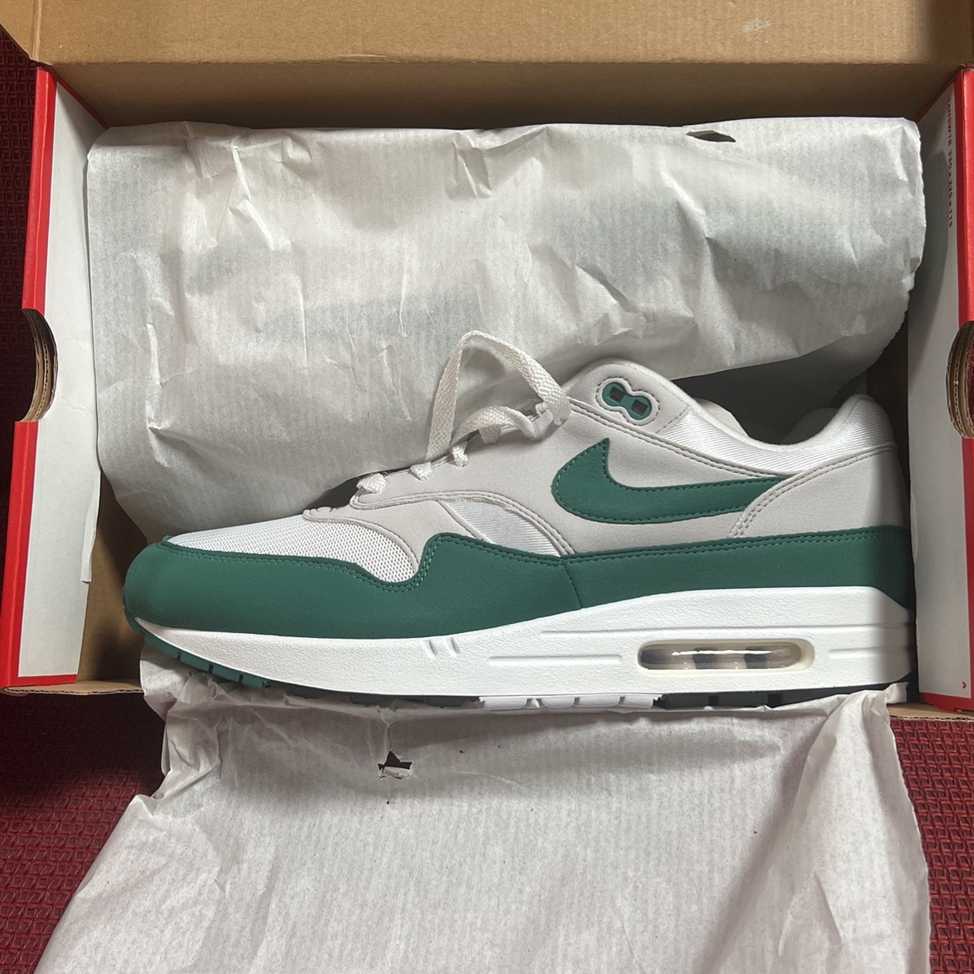 Nike Air Max 1 Anniversary Evergreen 12 Nib