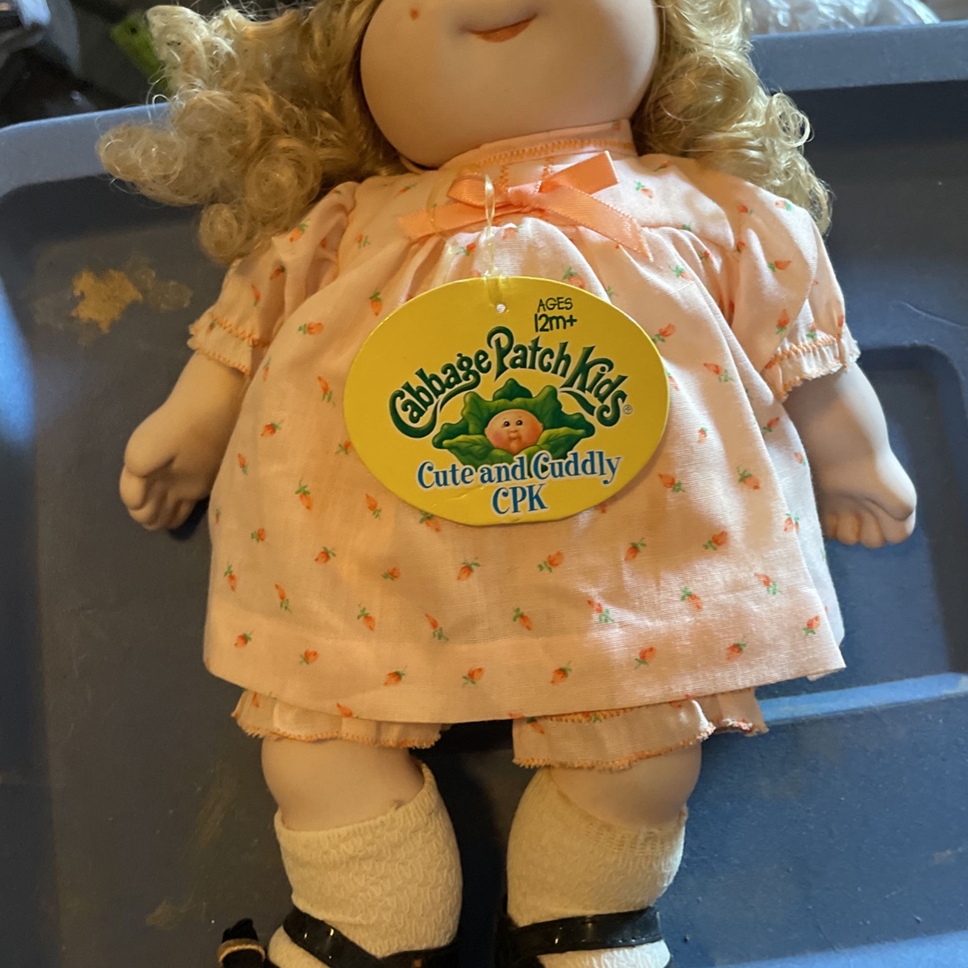 Cabbage patch porcelain doll
