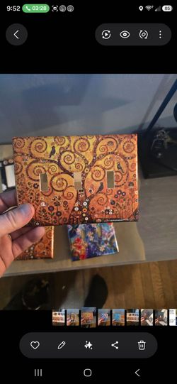 Custom hand made Light switch covers