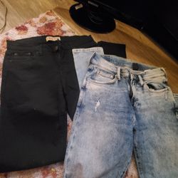2 Pairs Of Pants Size10 $20.00