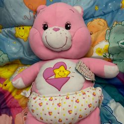 30” MWT Baby Hugs Care Bear Cuddle Pillow
