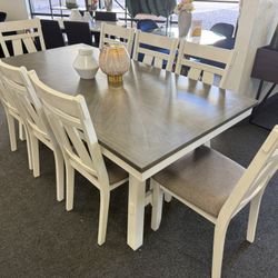 Dining Table With 8 Chairs 