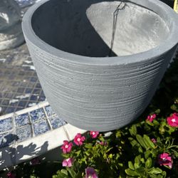 new patio ceramic pot in box