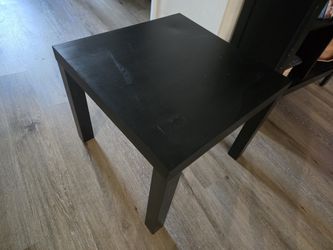 End Table, Black