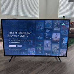 TCL 55” Smart TV 4K 60FPS W/controller 