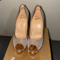 Christian Louboutin Red Bottom Heels — Authentic, Like New