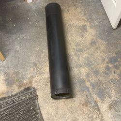 6” Double Wall Telescoping Stove Pipe  44-68”