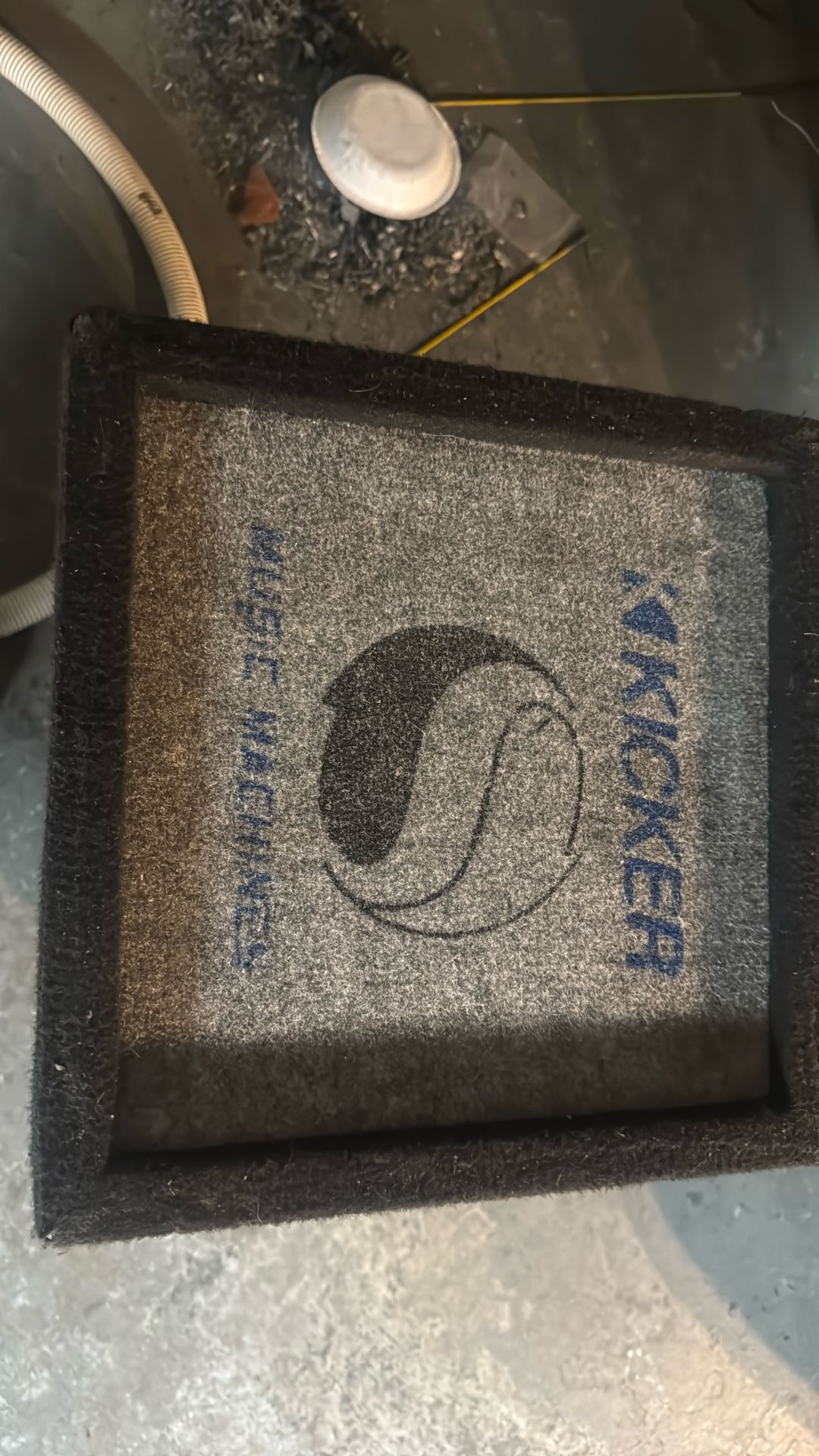 Kicker dual 12 inch woofer enclosure