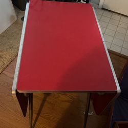 Vintage Italian Formica Drop Leaf Table