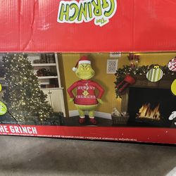 Animated 6 Ft Tall Grinch