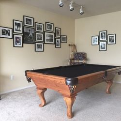 Golden West 8x4 Innsbrook Pool Table & 3 Captain Chairs