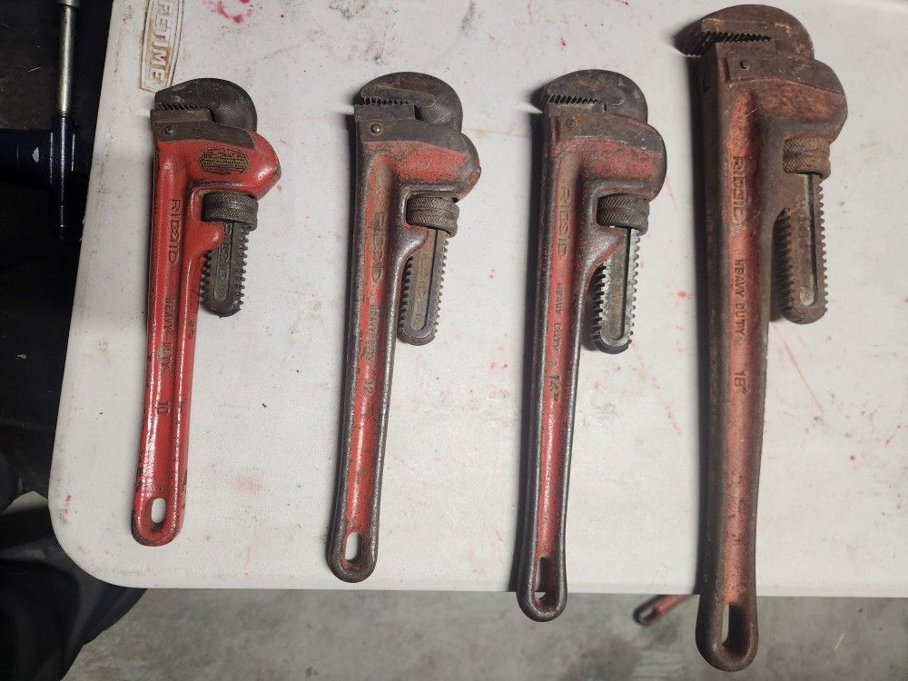 Ridgid Pipe Wrenches