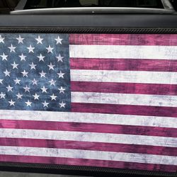 N beautiful Framed American Flag Picture