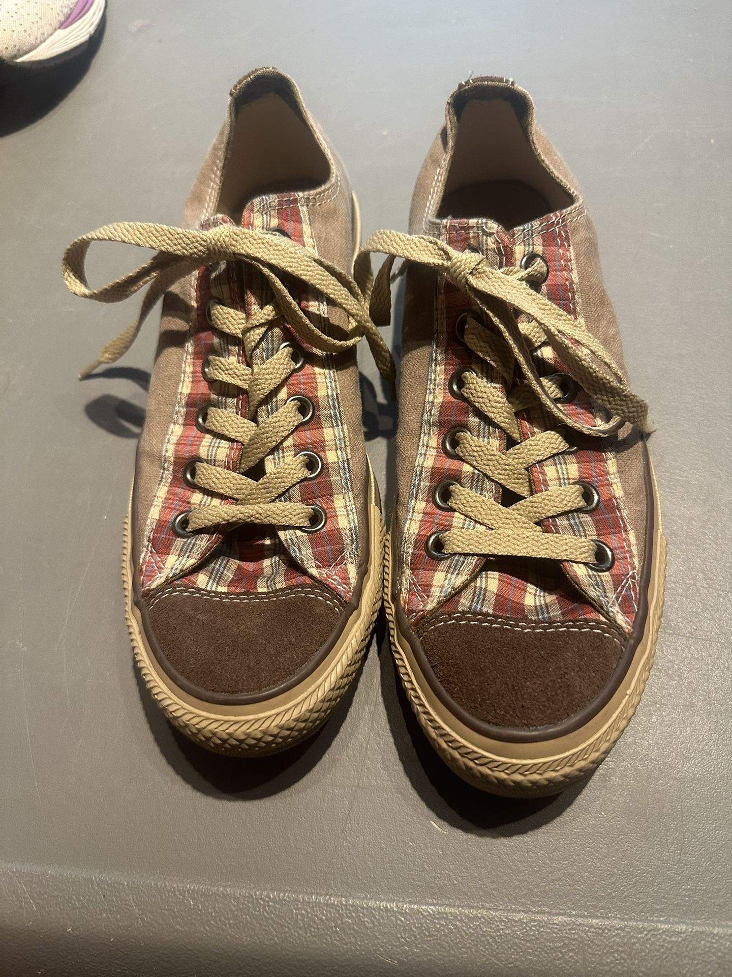 Plaid Converse All star