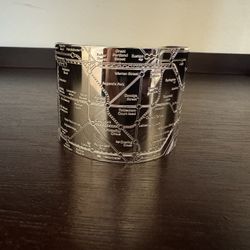 London Tube Map Cuff Bracelet