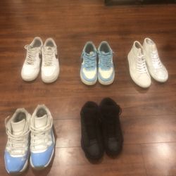 Jordans, Air Forces, And Vans (THROW OFFERS)