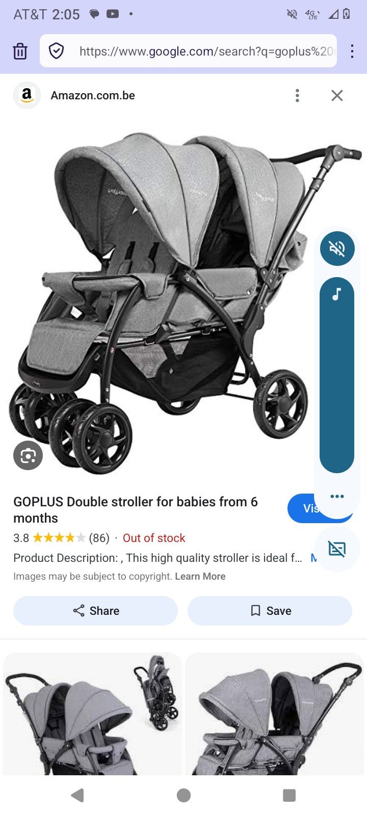 Go Plus Baby Stroller Model Number 759c