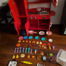 Wooden Toy Kitchen 