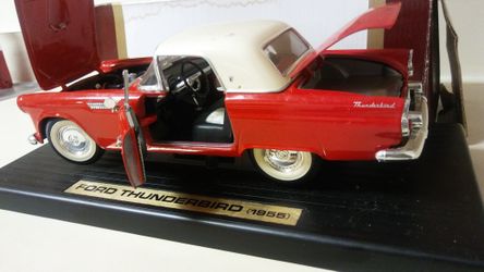 Rare Vintage 1955 Ford Thunderbird with box by Road legends
