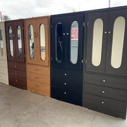 Tall closets colors With Mirrors (( each