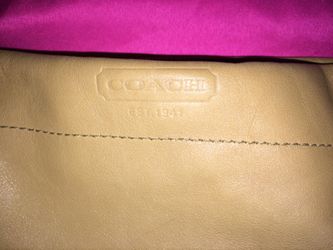 Coach purse