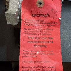 The generator  F5DU-10316-AA Ford Explorer from 1994 to 2002, as well as in the Ford E150 from 1997 to 2004.