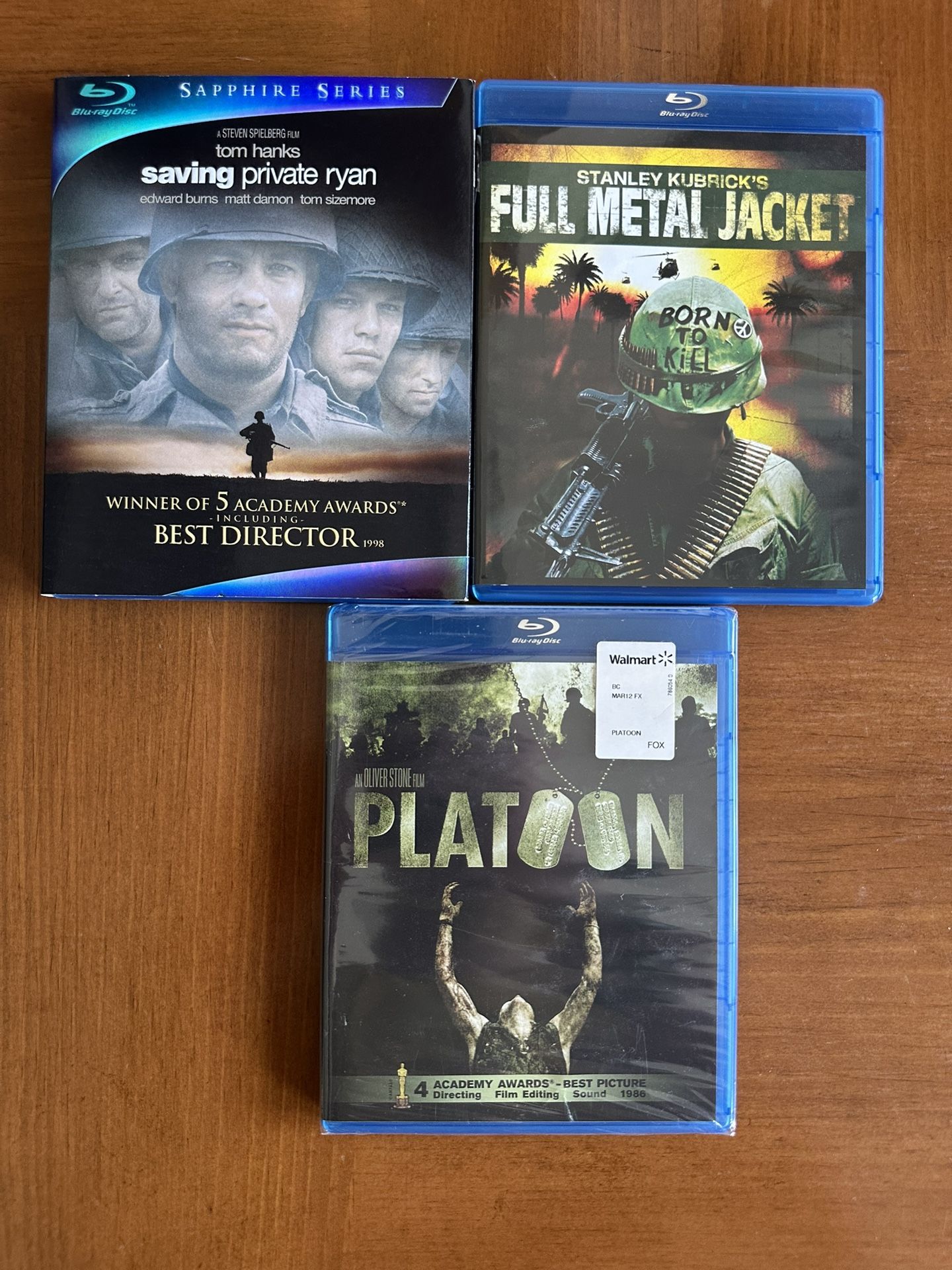 War Movies Blu Ray Bundle