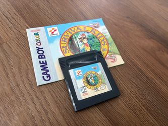 GameBoy Color Survival Kids + Manual!