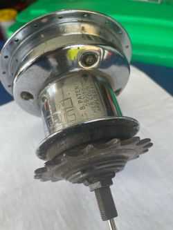 VINTAGE STURMEY ARCHER THREE SPEED DYNO HUB