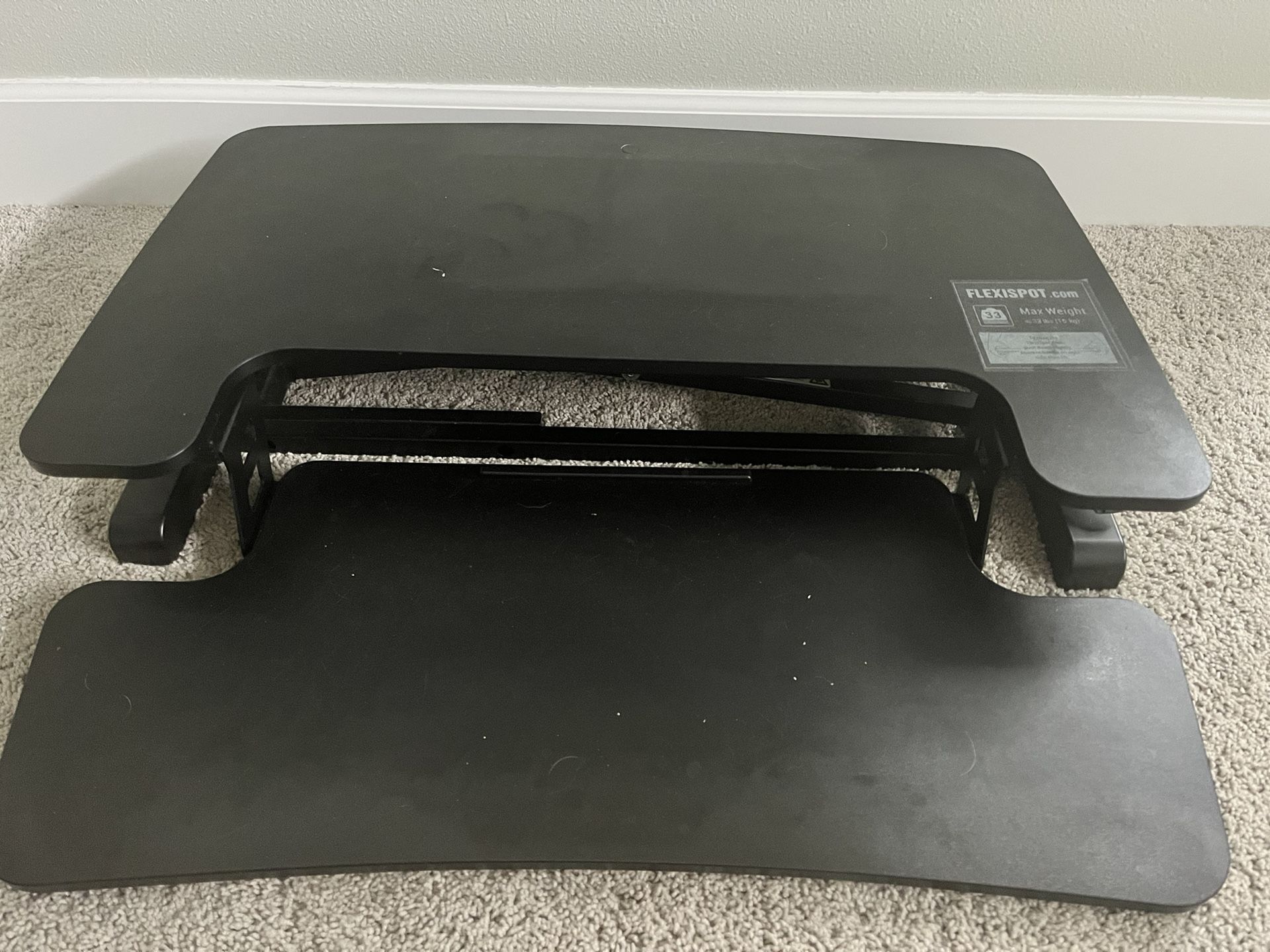 Flexispot Steel Alcoves Riser Standing Desk Converter 28inch