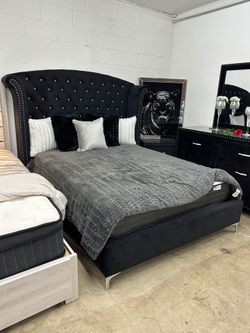 King Size Bed Frame Mattress Included New in a box