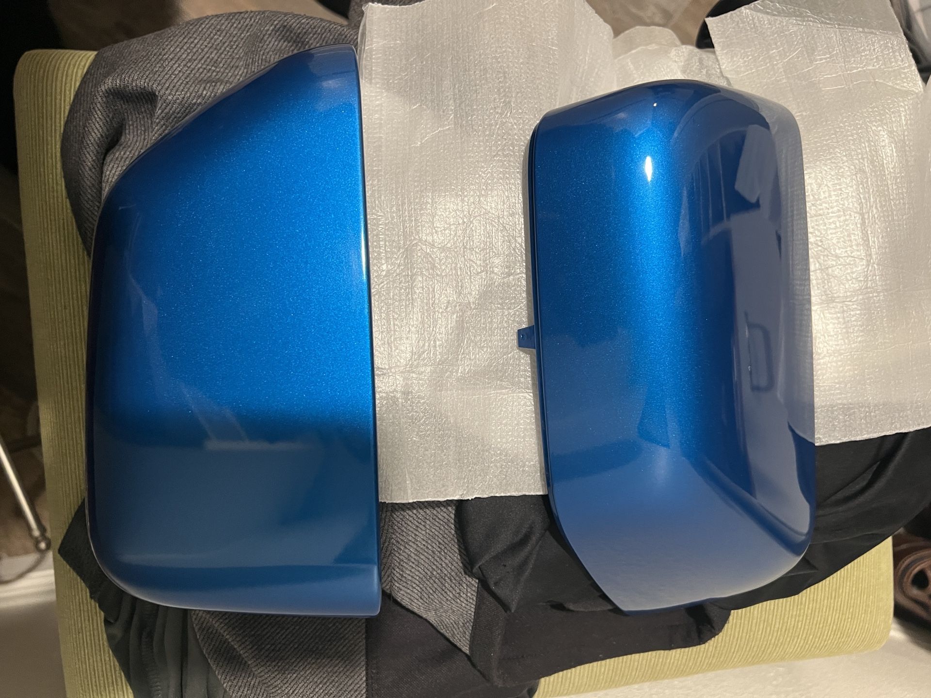 F250/350 Mirror caps 2017-22 Velocity Blue