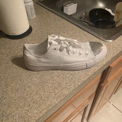 Custom Converse With Rhinestones 