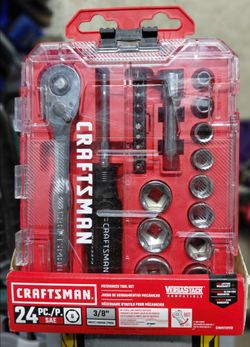 Craftsman 24-Piece SAE Mechanics Tool Set