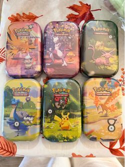 Pokémon 30th celebration tins