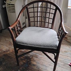 Chippendale Rattan Mid century Chairs
