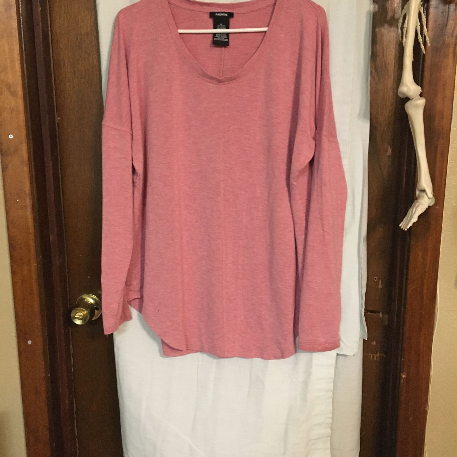 Long Sleeve Shirt, Rose Colored By Premise 