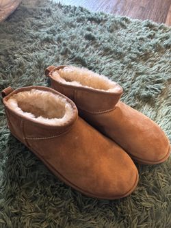 FOR SALE 💵  UGG CLASSIC ULTRA MINI BOOT “CHESTNUT”